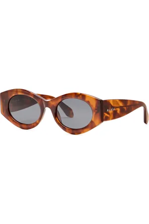 Alaïa Oval-frame Sunglasses - - One Size