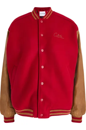 House of Sunny The Club Panelled Felt Varsity Jacket - - L (UK14 / L)