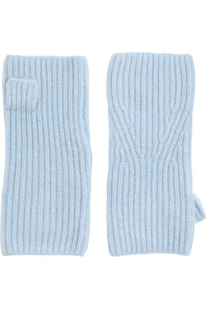 LOOP Fingerless Cashmere Mittens - - One Size
