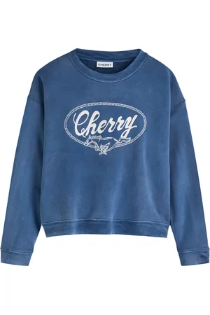 CHERRY LOS ANGELES Logo-embroidered Cotton Sweatshirt - - M