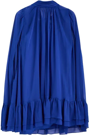 ALICE+OLIVIA Zenon Cape-effect Chiffon Mini Dress - - 4 (UK8 / S)