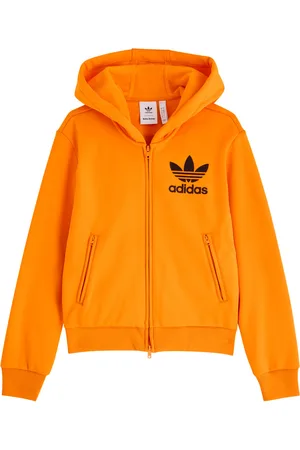 adidas Logo Hooded Jersey Sweatshirt - - L (UK14 / L)