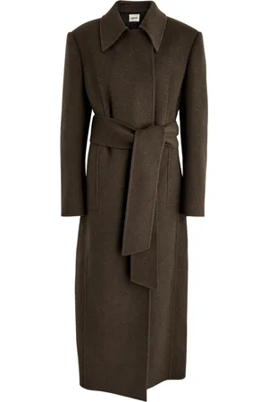 Khaite Lea Belted Wool Coat - - S (UK8-10 / S)
