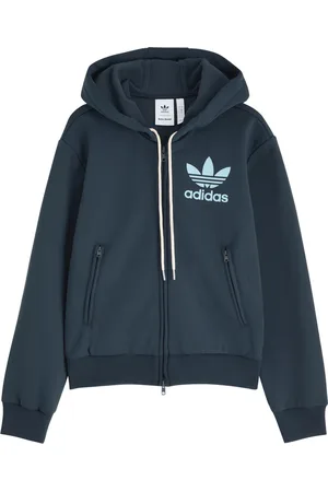 adidas Logo Hooded Jersey Sweatshirt - - L (UK14 / L)
