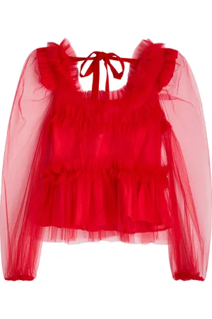 Sister Jane Palace Ruffled Tulle top - - 10 (UK10 / S)