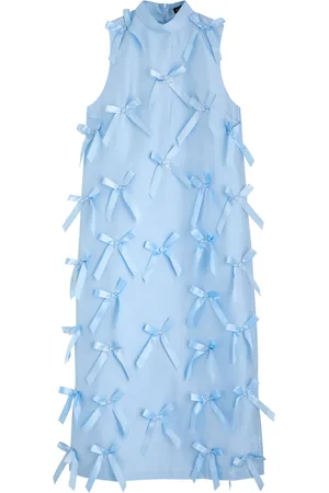 Sister Jane Ribbons Bow-embellished Taffeta Midi Dress - - 6 (UK6 /xs)