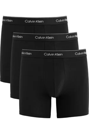 Calvin Klein Modern Stretch-cotton Boxer Briefs - set of Three - - M