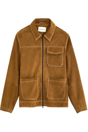 OLIVER SPENCER Hardwick Suede Jacket - - S