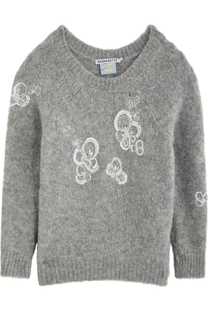 Bernadette Orchidea Embellished Alpaca-blend Jumper - - L (UK14 / L)
