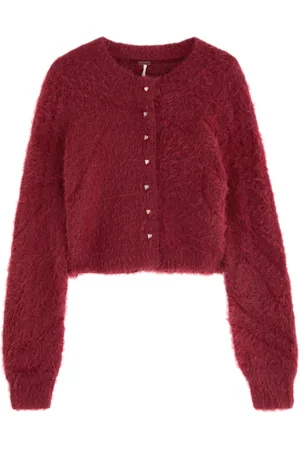Free People Celeste Brushed-knit Cardigan - - L (UK16-UK18 / L)