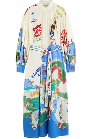ALÉMAIS Nadia Printed Cotton Maxi Dress - - 10 (UK10 / S)