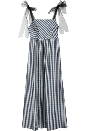 Sister Jane Cindy Checked Woven Midi Dress - - 10 (UK10 / S)