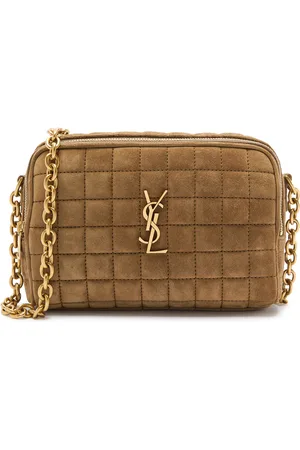 Saint Laurent Cassandre Matelassé Suede Cross-body bag - - One Size