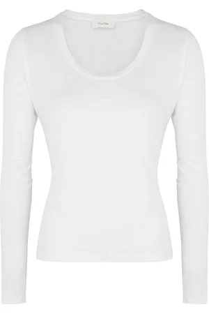 American Vintage Jacksonville Slubbed Cotton-blend top - - L