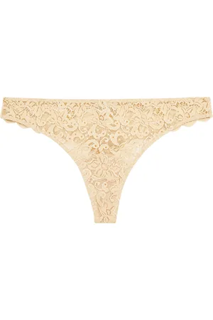 Hanro Moments Lace Thong - - L