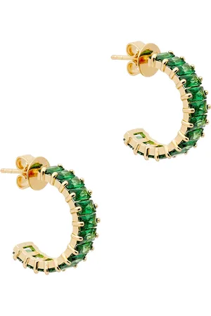 Rosie Fortescue Jewellery 18kt Gold-plated Hoop Earrings