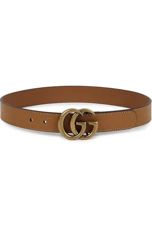 Gucci Kids GG Leather Belt