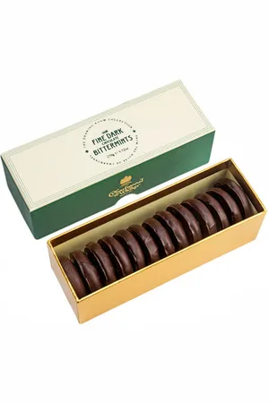 Charbonnel et Walker Fine Dark Chocolate Bittermints 270g, Peppermint Fondant Wrapped in a Generous Robe of Bittersweet Dark Chocolate