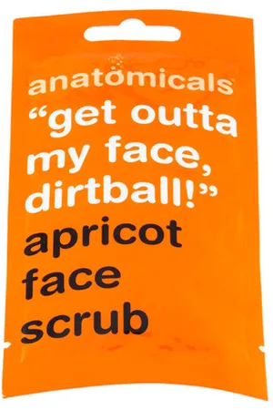 Anatomicals Get Outta My Face Dirtball Apricot, Face Scrub, Apricot
