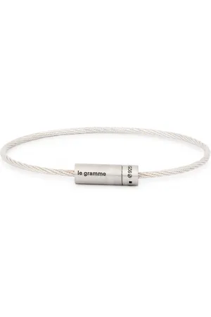 Le Gramme 7g Brushed Sterling Cable Bracelet
