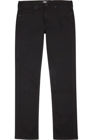 Paige Lennox Black Slim-leg Jeans, Jeans, - W36