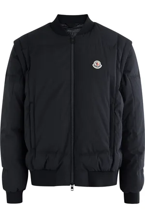 Moncler Taku Logo Padded Shell Bomber Jacket - - 2 (UK38 / M)