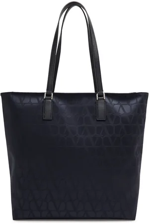 VALENTINO GARAVANI Valentino Toile Iconographe Logo Satin Tote - - One Size