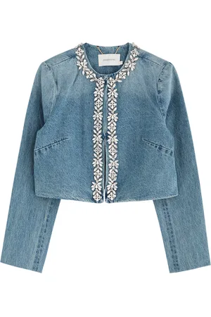 ZIMMERMANN Crush Crystal-embellished Jacket - 2 (UK 12 / M)