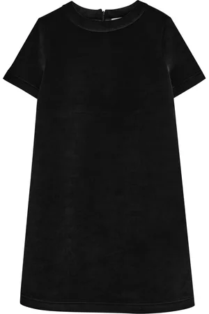 Moncler Logo Velour Mini Dress - - XS (UK 8 /xs)