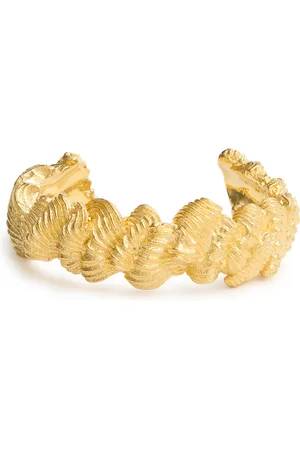 COMPLETEDWORKS Buttercream 18kt -plated Cuff - M