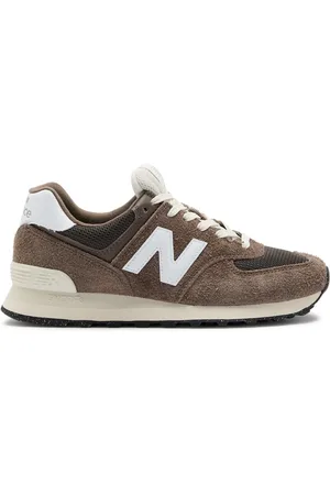 New Balance 574 Panelled Brushed-suede Sneakers - - 3.5 (IT36.5 / UK3.5)