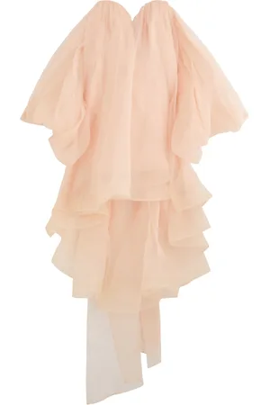 ZIMMERMANN Crush Strapless Silk-organza Mini Dress - - 1 (UK 10 / S)