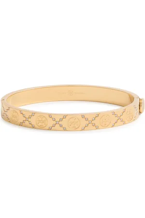 Tory Burch T Monogram Crystal-embellished Bracelet - - S (UK8-10 / S)