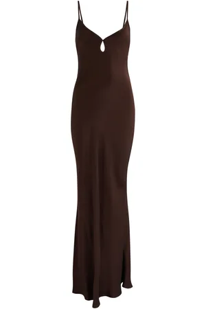 Bec & Bridge Cedar City Satin Maxi Dress - - 10 (UK10 / S)