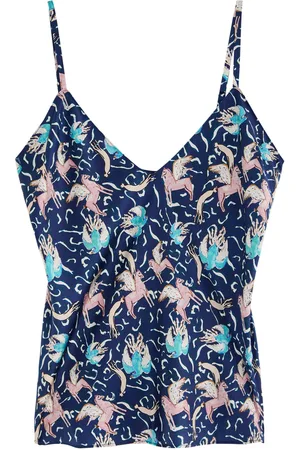 Jessica Russell Flint Pegasus Stretch-silk Camisole - - S (UK8-10 / S)