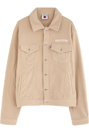 ICECREAM Logo-embroidered Fleece Jacket - - M