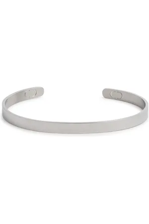 CRAFTD Classic Rhodium-plated Cuff - - 22 (L)