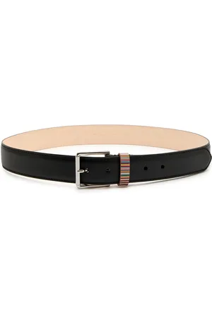 Paul Smith Signature Stripe Leather Belt - - 34 (XS)