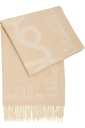 Chloé The Iconic Logo-jacquard Wool Scarf - - One Size