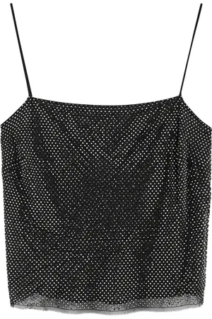 Roland Mouret Crystal-embellished Silk-chiffon Tank - - 10 (UK10 / S)