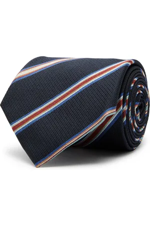 Paul Smith Striped-jacquard Silk tie - - One Size