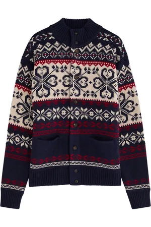 Ralph Lauren Fair Isle Intarsia Wool-blend Cardigan - - M