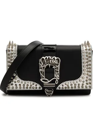 Christian Louboutin Paloma Studded Leather Clutch - - One Size
