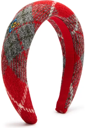 Vivienne Westwood Tartan Wool Headband - - One Size