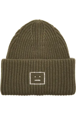 Acne Studios Pansy Embellished Wool Beanie - - One Size