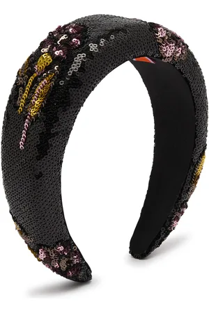 La DoubleJ Medici Sequin-embellished Headband - - One Size