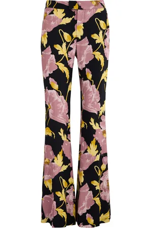 La DoubleJ Saturday Night Floral-print Trousers - - L (UK14 / L)