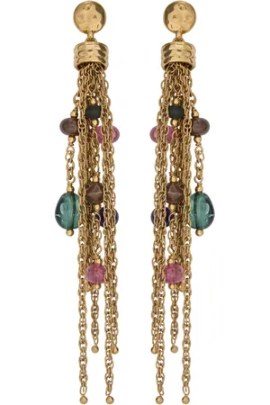 Chloé The Pompoms Tassel Drop Earrings - - One Size