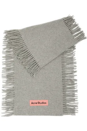 Acne Studios Canada Cancan Fringed Wool Scarf - - One Size