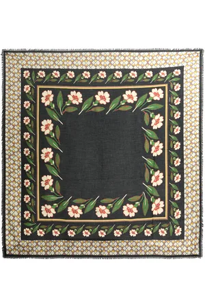 La DoubleJ Printed Fine-knit Scarf - - One Size